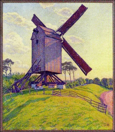 Qui a peint "Le moulin à Kelf" ?