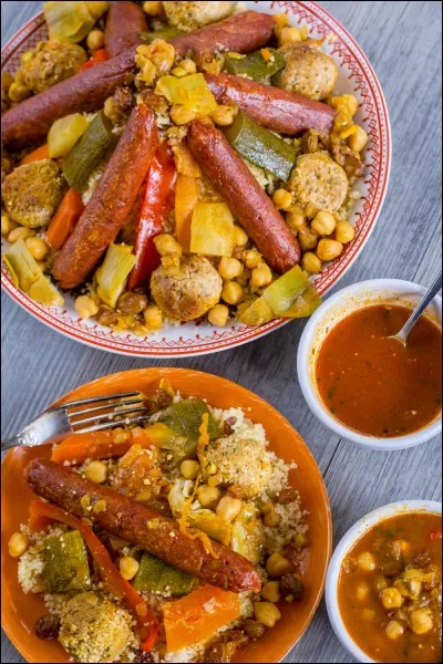 Parmi ces ingrédients, lequel n'entre pas de la composition du couscous ?