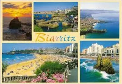 Dans quel département se situe la ville de Biarritz ?