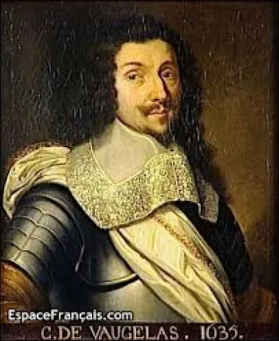 Qui était Claude Favre de Vaugelas ?