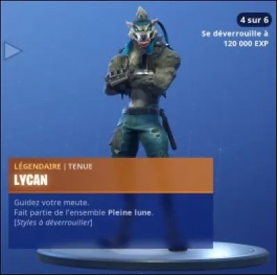 Comment s'appelle le dernier skin de la saison 6 ?