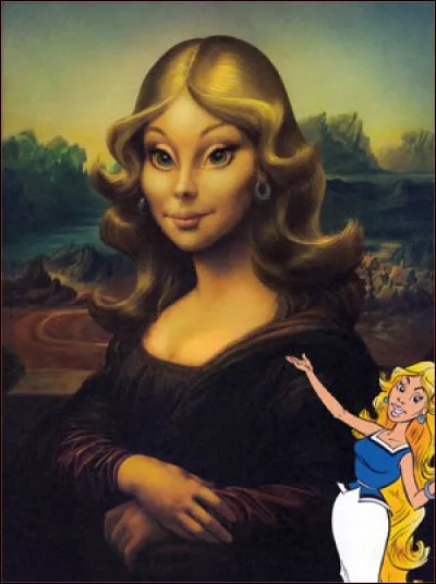 Où peut-on voir cette femme ?