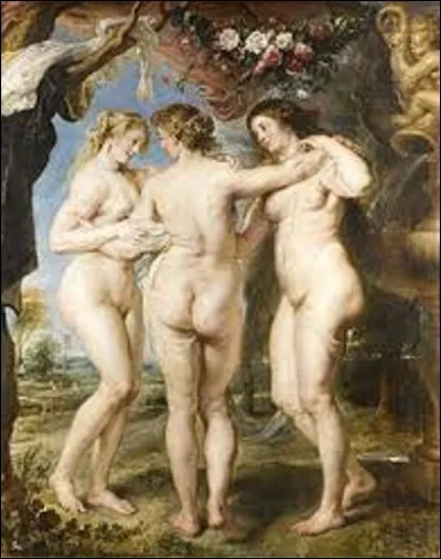 Exécuté en 1639, ''Les Trois Grâces'' est un tableau d'un peintre baroque flamand. Quel artiste a représenté ces trois déesses, et filles de Jupiter, qui étaient au service de Vénus, déesse de l'amour ?