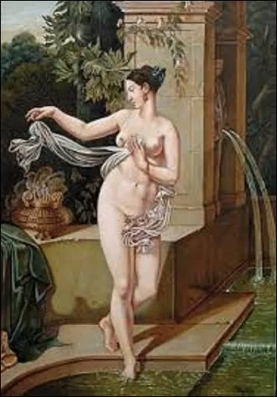 Détruite lors du naufrage du Titanic en 1912 ''La Circassienne au Bain'' était une grande peinture de 2 m de haut sur 1,40 m de long. Représentant une femme qui se baignait, cette toile fut conçue en 1814 par un néoclassique. Quel peintre est l'auteur de ce tableau malheureusement disparu ?