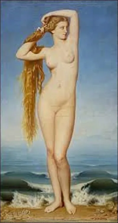 Inspiré du tableau d'Ingres ''La Source'', ''La Naissance de Vénus'' est une huile sur toile réalisée en 1862. Quel peintre académique en est l'auteur ?