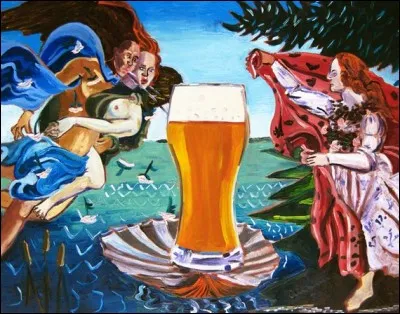 Quel alcool est mis en valeur dans cette parodie ?