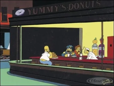 De quel personnage voit-on la raie ?