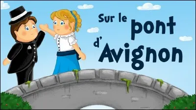 Que fait-on sur le Pont d'Avignon selon la chanson enfantine ?
