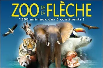 Dans quel département français se situe le zoo de La Flèche ?