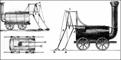 Le premier accident de train (tracté par une locomotive) a eu lieu le 31 juillet 1815 près de Durham en Grande-Bretagne. Il fit 13 victimes.
Mais quelle était la particularité de la locomotive ?