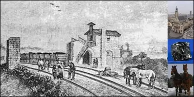 La 1e ligne de chemin de fer a été ouverte le 26 février 1823, il s'agit de la ligne de Saint-Étienne à Andrézieux et fait 23 km de long. Elle présente deux particularités.
Quelles sont ces deux particularités ?