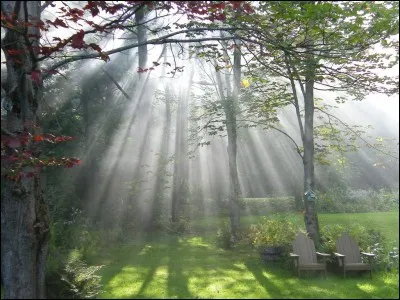 Quand il fait beau, tu...