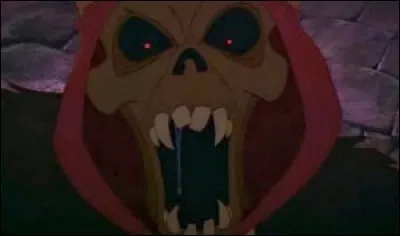 Quel châtiment subit le Seigneur des Ténèbres, le méchant de "Taram et le chaudron magique" avant de finir par exploser ?