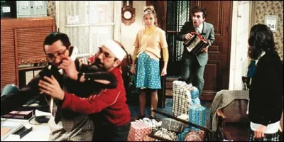 Quel acteur harcèle le numéro de SOS amitiés dans 'Le Père Noël est une ordure' ?