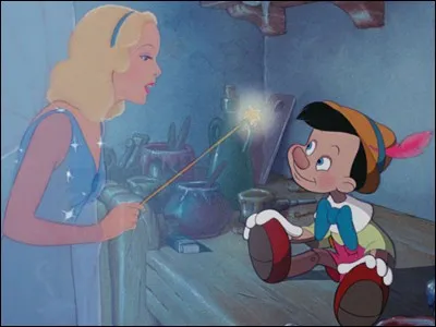 Qui donne vie à Pinocchio ?