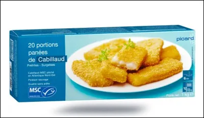 Un poisson pané surgelé est un produit ...