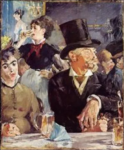 Qui a peint "Au café-concert" ?