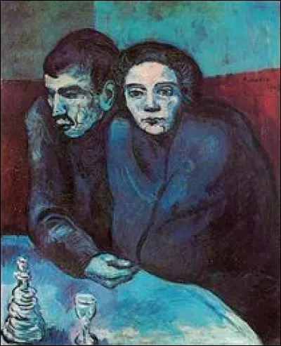 Qui a peint "Homme et femme au café" ?