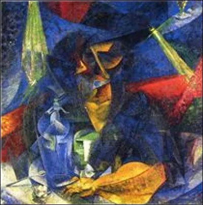 Qui a peint "Femme dans un café" ?