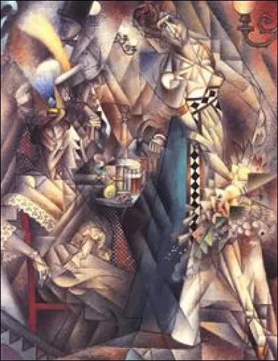 Qui a peint "Danseuses dans un café" ?