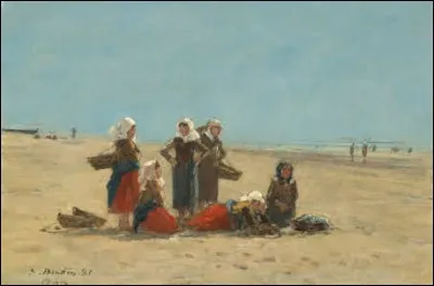 Quel homme a peint "Femmes sur la plage à Berck" ?