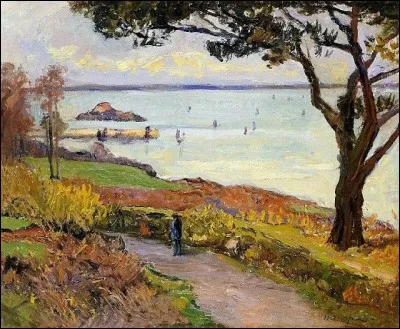 Cochez l'homme ayant peint "La Baie de Douarnenez" !