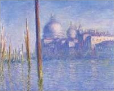 Lequel de ces peintres impressionnistes est l'auteur de "Grand Canal, Venise" ?