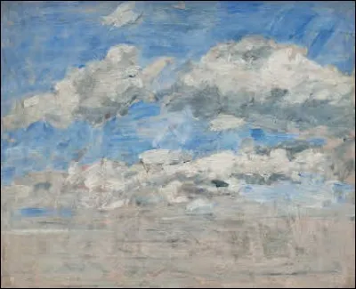 Cochez l'homme ayant peint "Etude de ciel" !