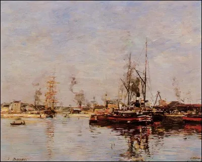 Quel peintre est l'auteur "Le Port du Havre" ?