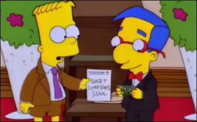 Contre quoi Milhouse échange-t-il l'âme de Bart ?