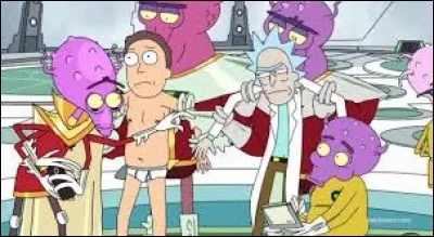 Dans l'épisode 4, dans quoi Rick est-il enfermé ?