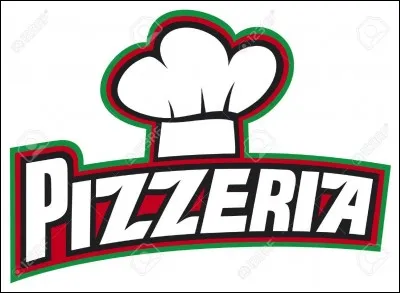 Le prix moyen d'une pizza achetée en pizzeria est :