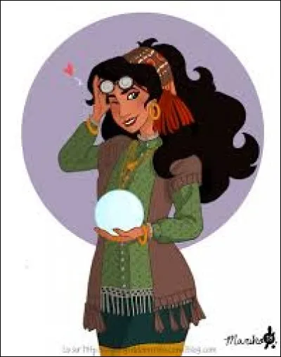 En quel professeur Esméralda est- elle déguisée ?