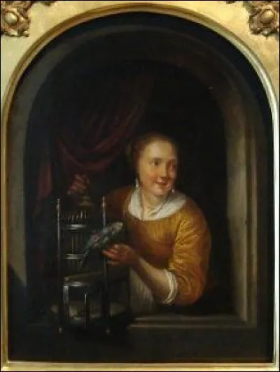 Cette "Femme au perroquet" vous fait penser au département...