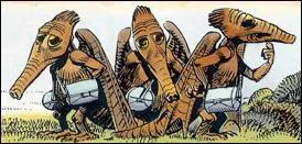 Lors de leurs aventures, nos deux hros rencontrent ces bbtes assez vnales mais tellement attachantes. Ce sont des :