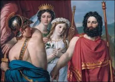 Quel peintre ayant aussi peint "Le Sacre de Napoélon" est l'auteur de "La Colère d'Achille" ?