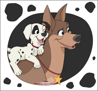 Comment se nomme le dalmatien qui voulait être le héros dans "Les 101 Dalmatiens" ?