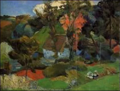 Qui a peint "Pont-Aven" ?