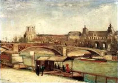 Qui a peint "Le pont Carrousel et le Louvre" ?