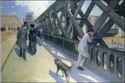 Qui a peint "Le pont de l'Europe" ?