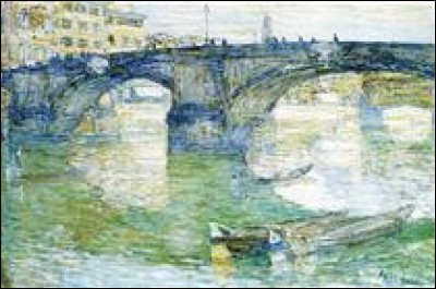 Qui a peint "Pont Santa Santa Trinita" ?