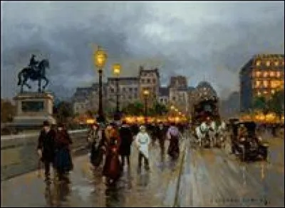 Qui a peint "Pont Neuf" ?