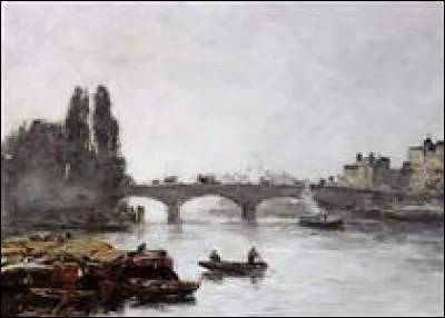 Qui a peint "Rouen, le pont Corneille, effet de brouillard" ?