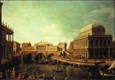 Qui a peint "Basilique de Vecenza et le pont de Rialto" ?