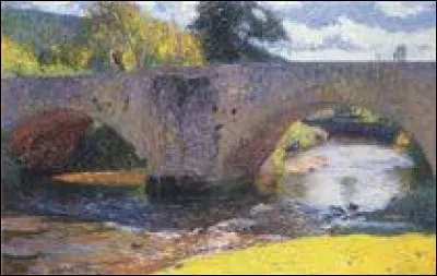 Qui a peint "Le pont de Labastide-du-Vert" ?