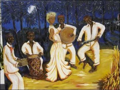 Quel est le nom de la musique inventée par les esclaves qui est actuellement encore chantée et dansée ?