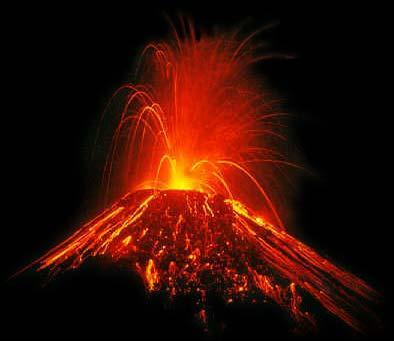 Quel est le nom du volcan actif ?