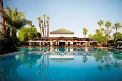 Dans quel jardin, Churchill aimait-il se promener au milieu de ses 700 orangers, 5 000 rosiers, 21 espèces de cactus et 6 de palmiers, 200 oliviers, ormes, citronniers, jacarandas, bougainvilliers, amarantes agaves, figuiers de Barbarie... en contemplant les sommets de l'Atlas ?