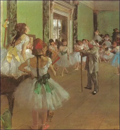 Quel est le nom de cette toile d'Edgar Degas, peinte en 1874 ?