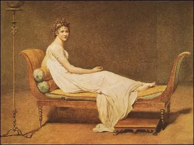 Jacques-Louis David a fait le portrait de Madame Récamier : quel était son prénom ?